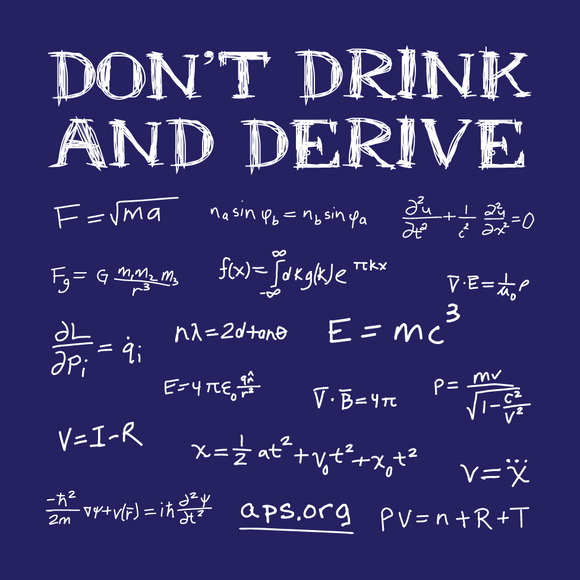 Don't Drink and Derive Laptop Sticker